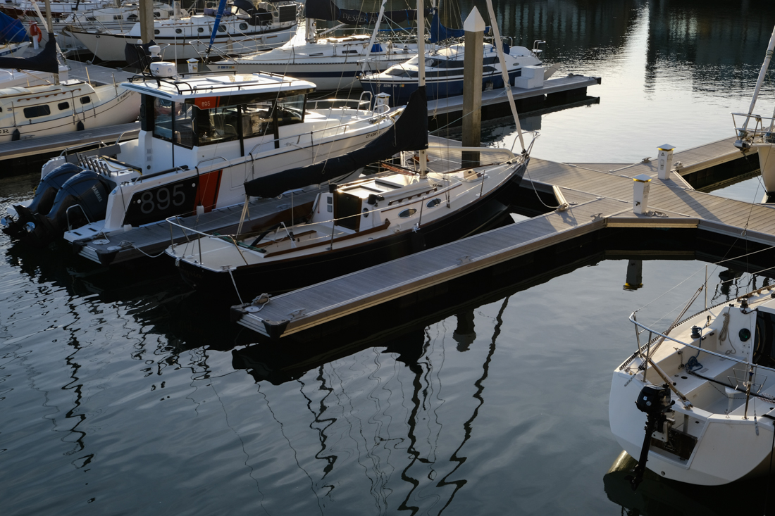 boat slips on the san francisco bay, point richmond