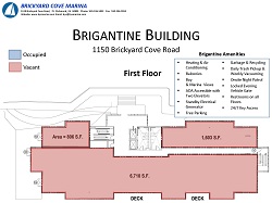 Brigantine building map of point richmond office space